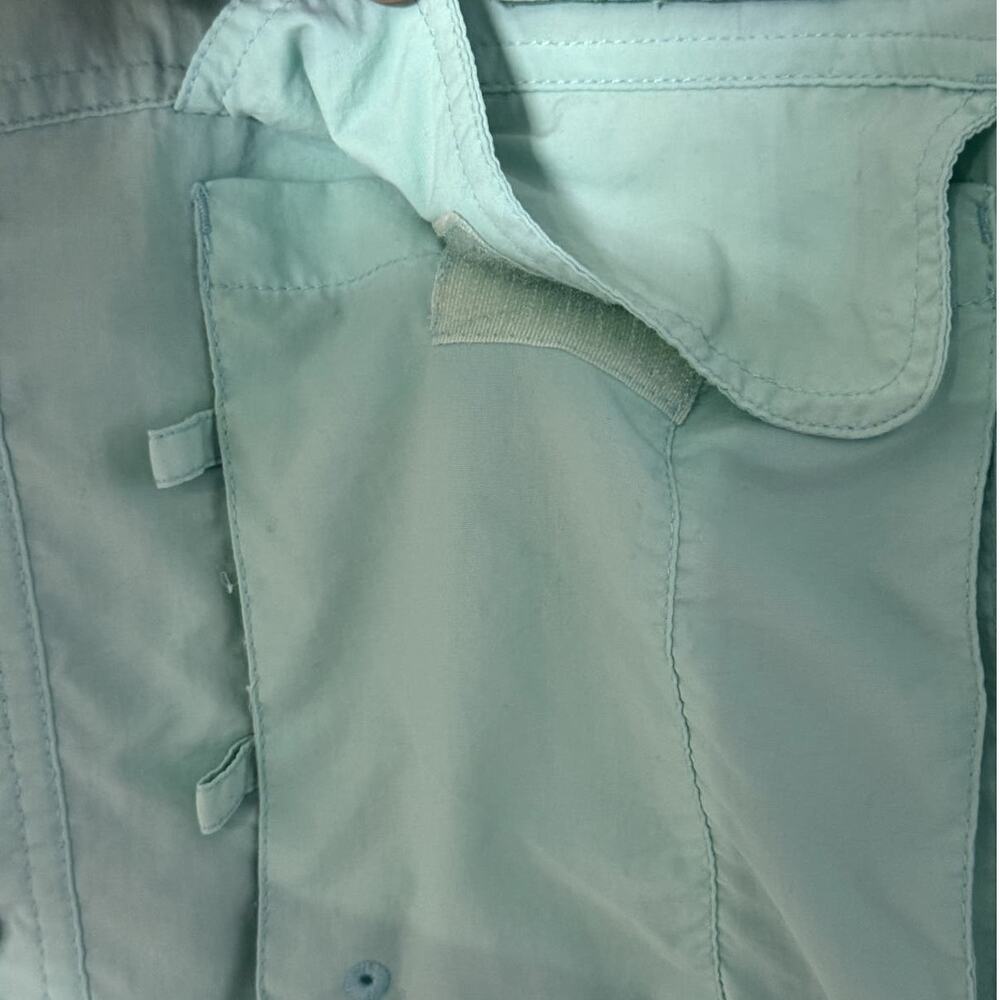 Bimini Bay Outfitters Short Sleeve Button Up Vented Fishing Shirt Size Medium - Picture 5 of 12